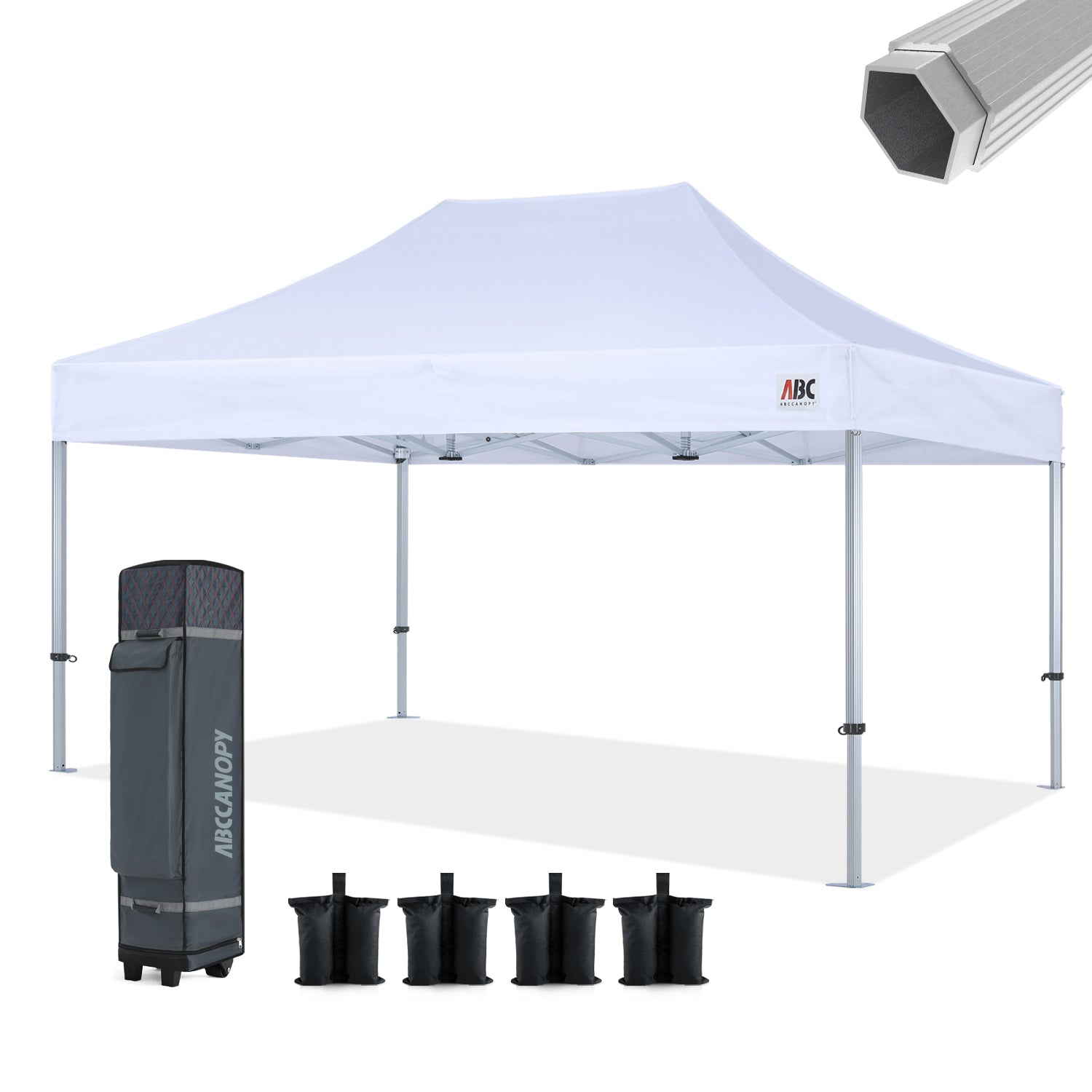 ABCCANOPY S3 Professional Aluminum Canopy Tent 10x10/10x15/10x20