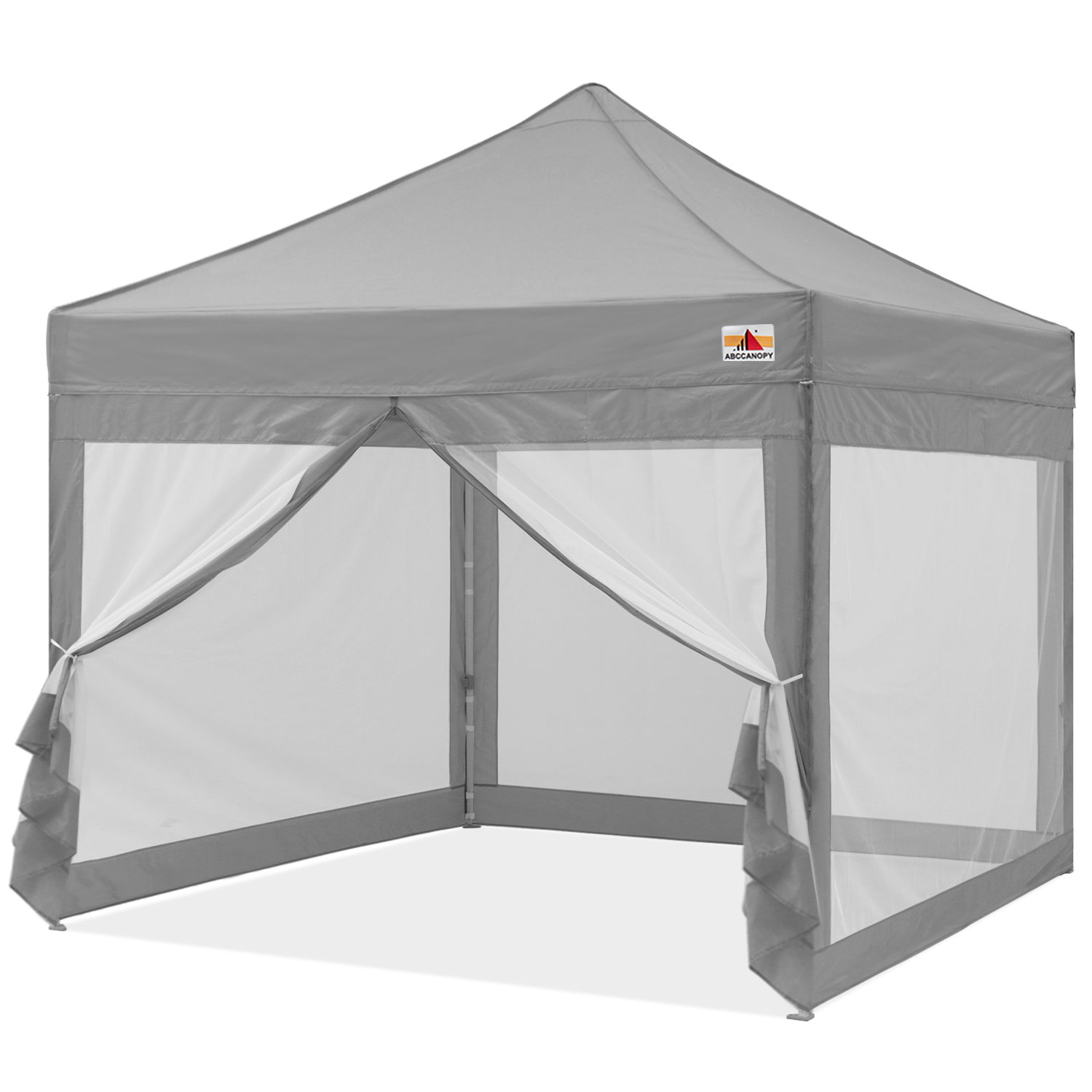 ABCCANOPY S1 Commercial Easy Set-up Portable 10x10 Canopy with Mesh Walls