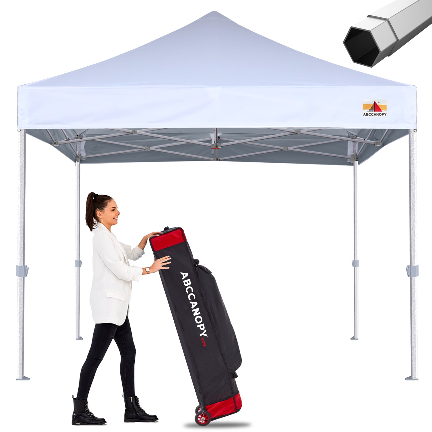 ABCCANOPY S2 Premium Heavy Duty 8x8/10x10/10x15/10x20 Pop Up Canopy Tent