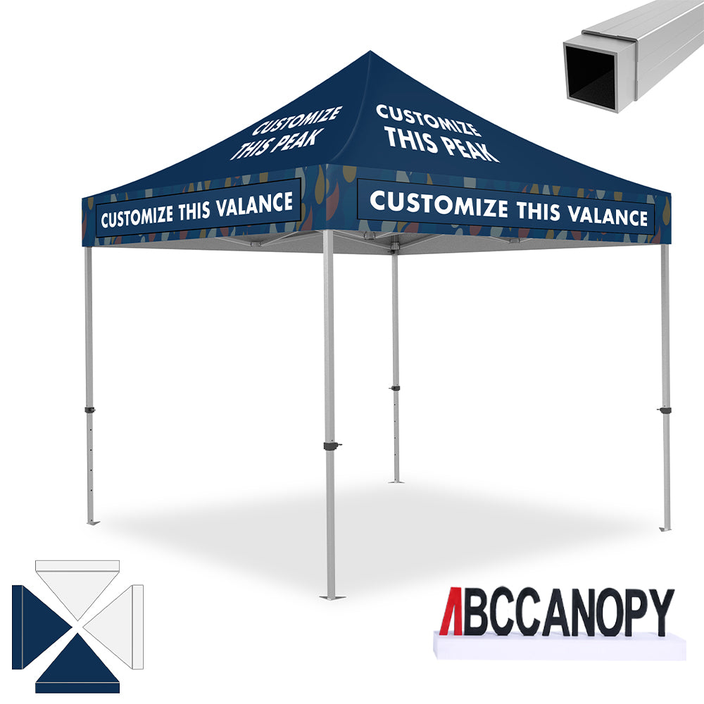 ABCCANOPY S1/S2/S3 Professional Super Duty Aluminum 10x10 Custom Canopy Tent