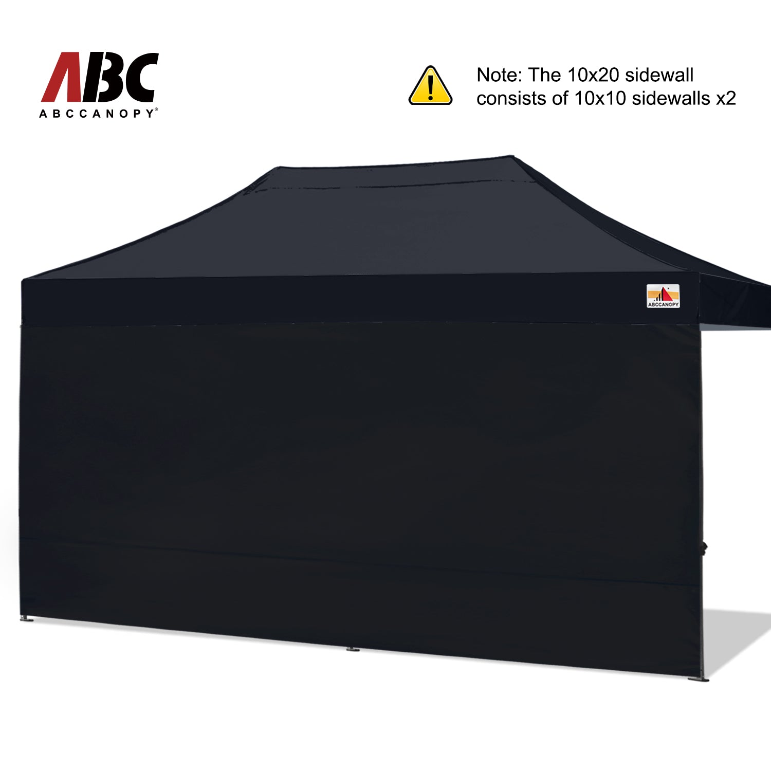 ABCCANOPY Horizontal Velcro Sidewall for 10x10/10x15/10x20 canopy (Overseas)