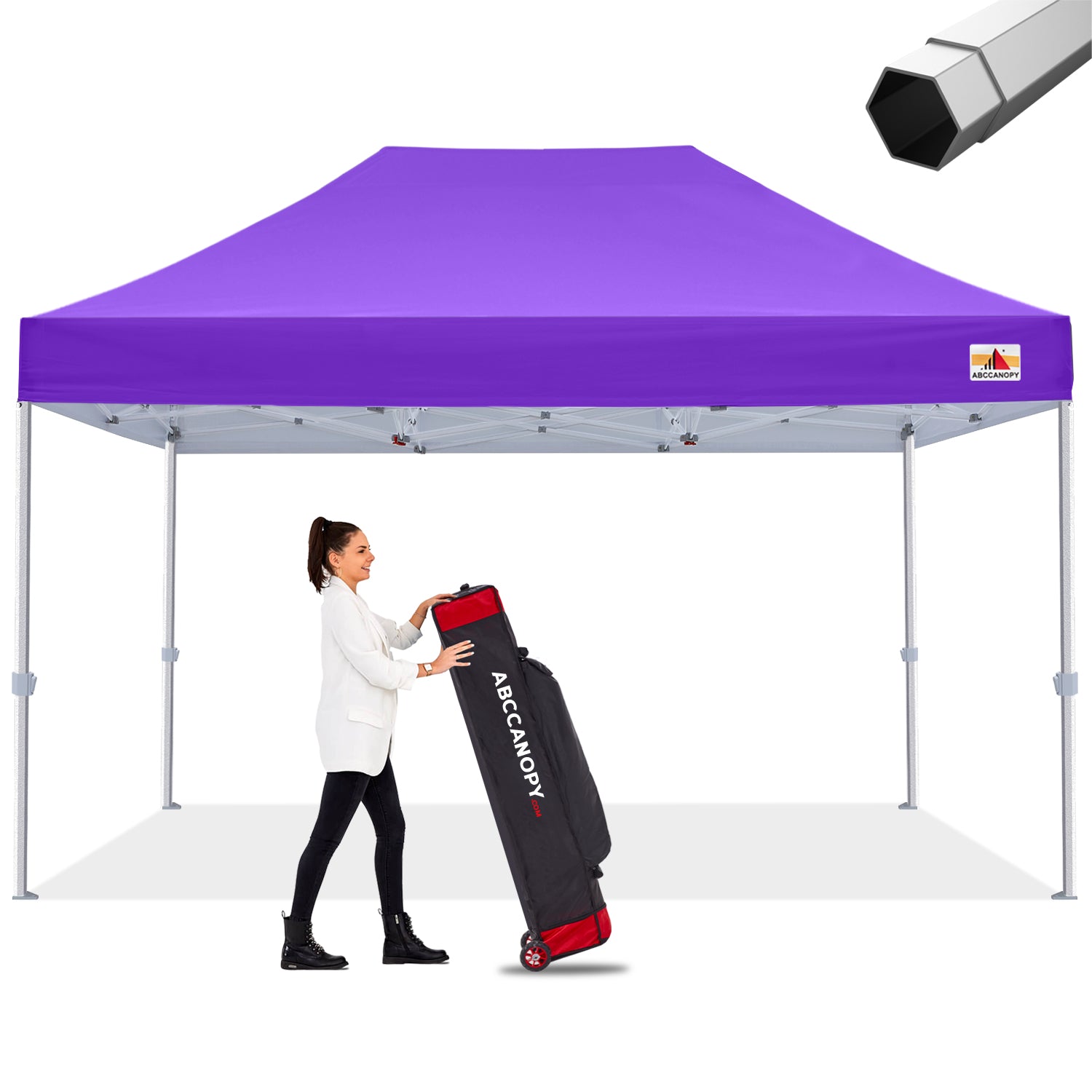 ABCCANOPY S2 Premium Heavy Duty 8x8/10x10/10x15/10x20 Pop Up Canopy Tent