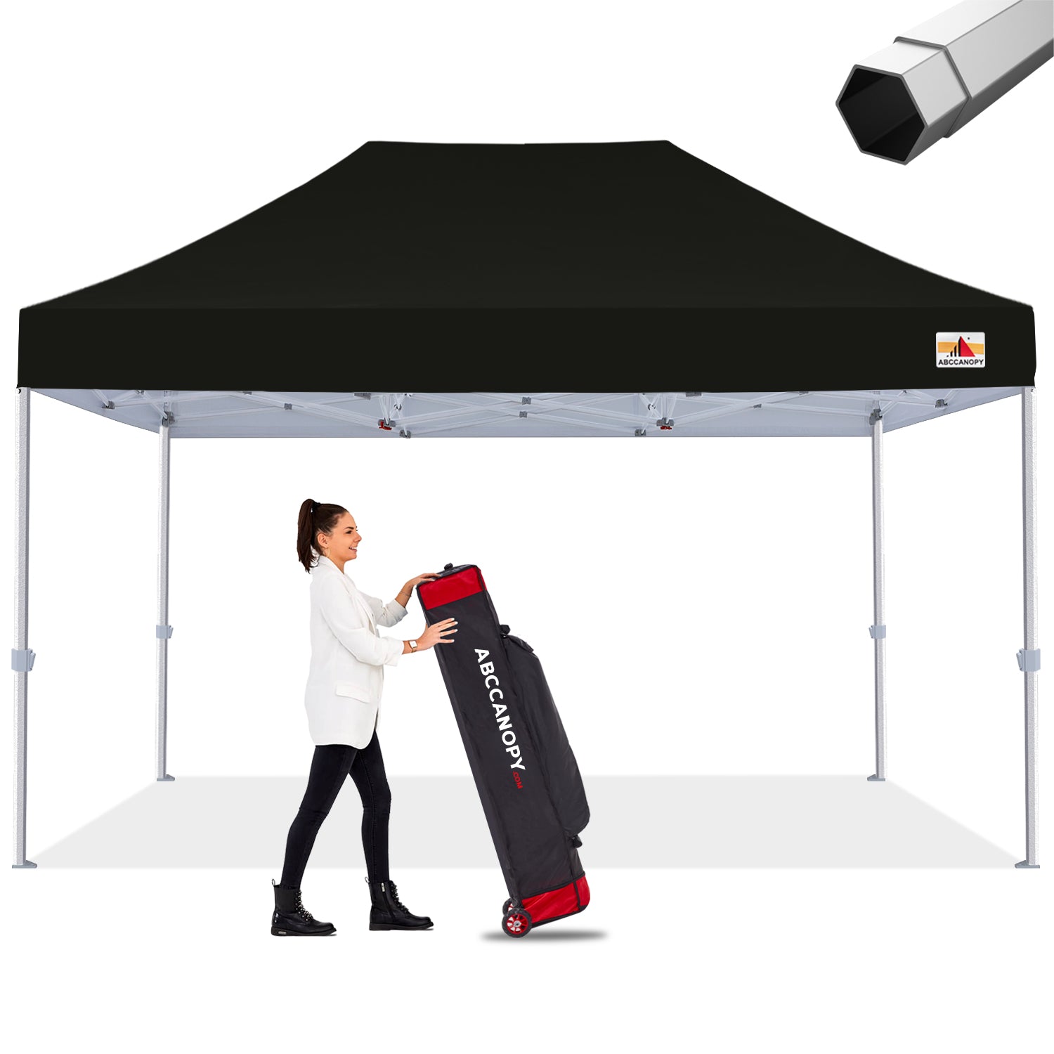 ABCCANOPY S2 Premium Heavy Duty 8x8/10x10/10x15/10x20 Pop Up Canopy Tent