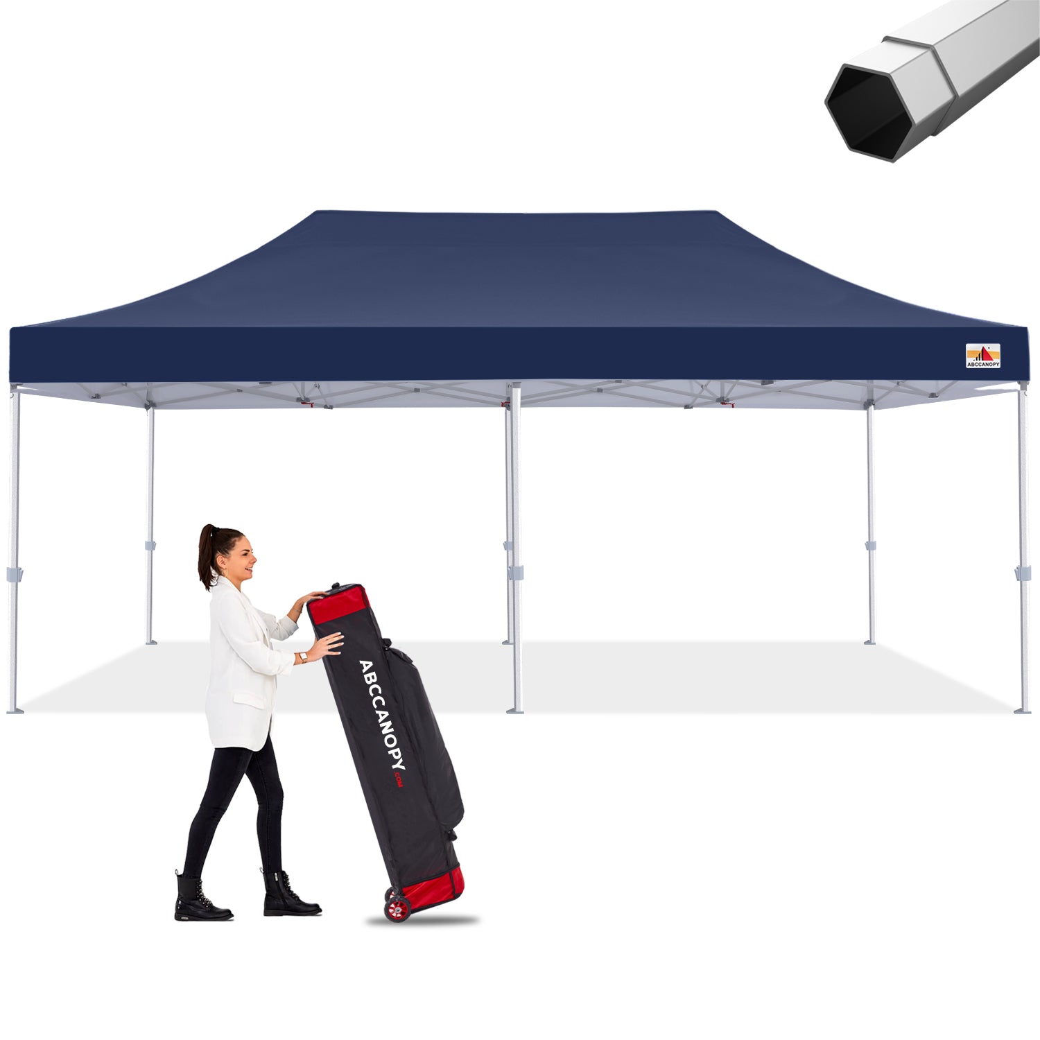 ABCCANOPY S2 Premium Heavy Duty 8x8/10x10/10x15/10x20 Pop Up Canopy Tent