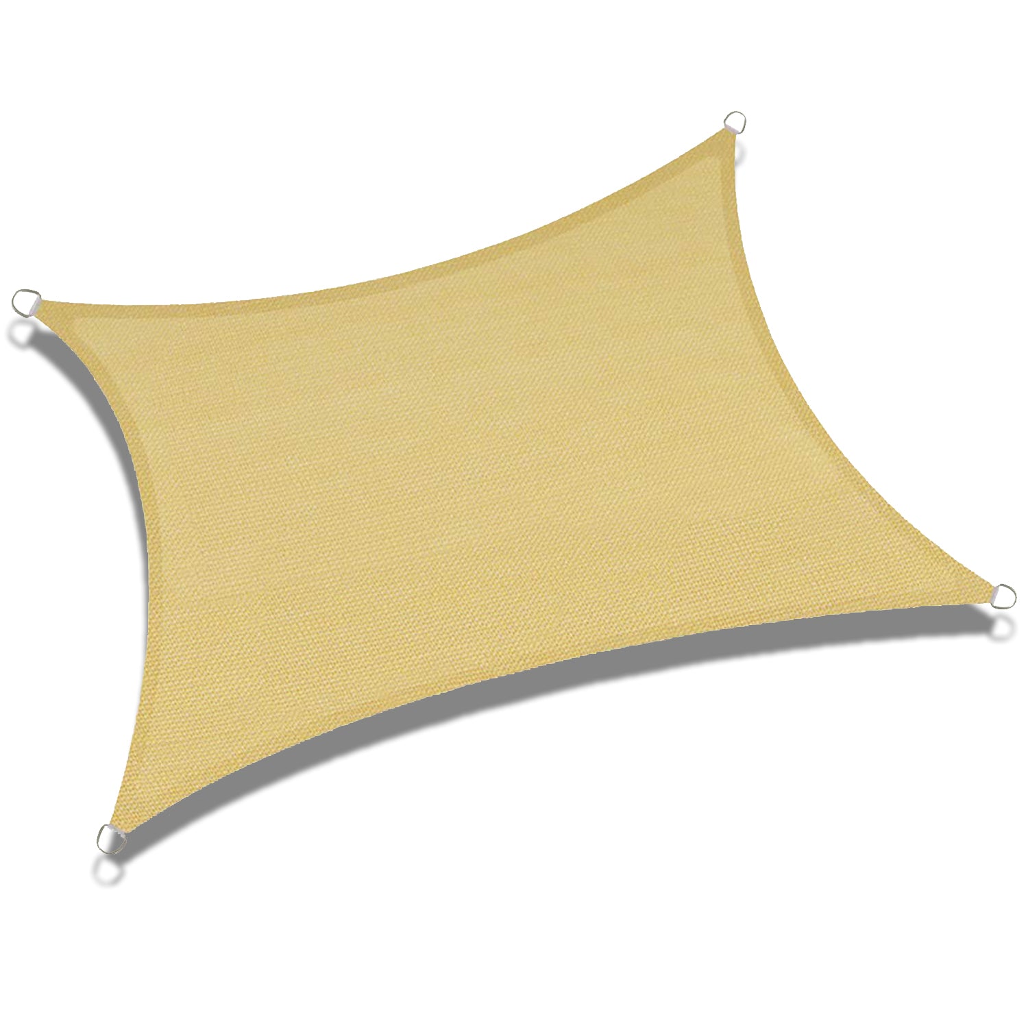 ABCCANOPY UV Block Sun Shade Sail for Patio, Deck, Backyard（Rectangle）