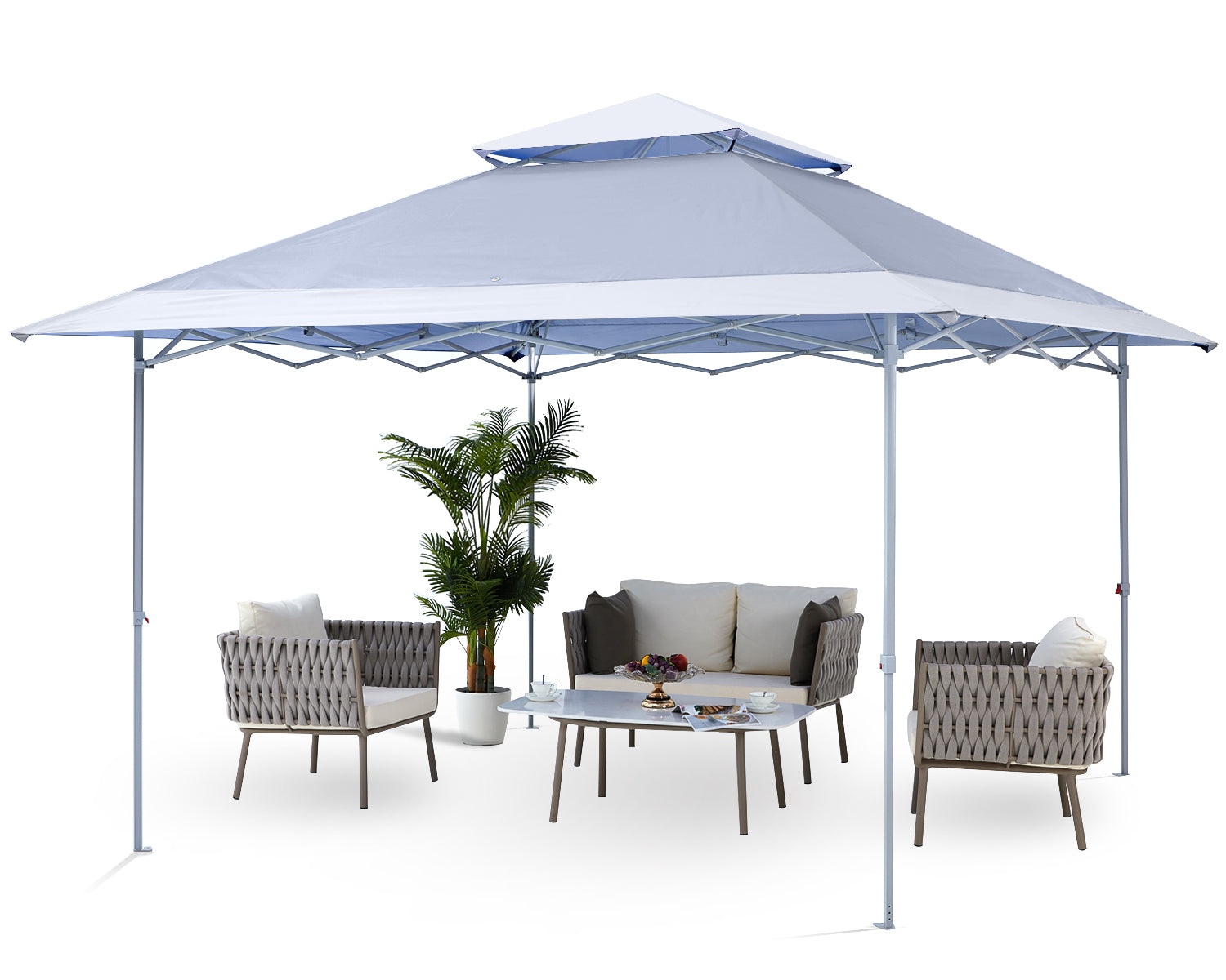 ABCCANOPY Outdoor Easy Set-up Portable Canopy Tent 13x13 With Vented Top