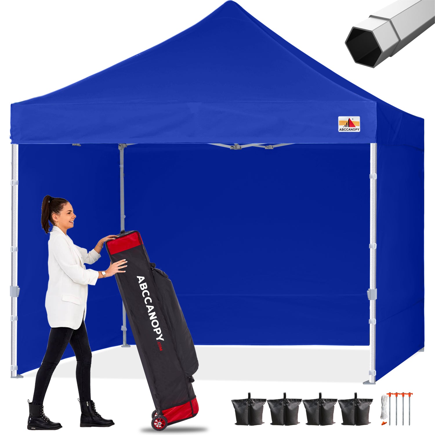 ABCCANOPY S2 Premium Heavy Duty 10x10/10x15/10x20 Canopy Tent with Sidewalls