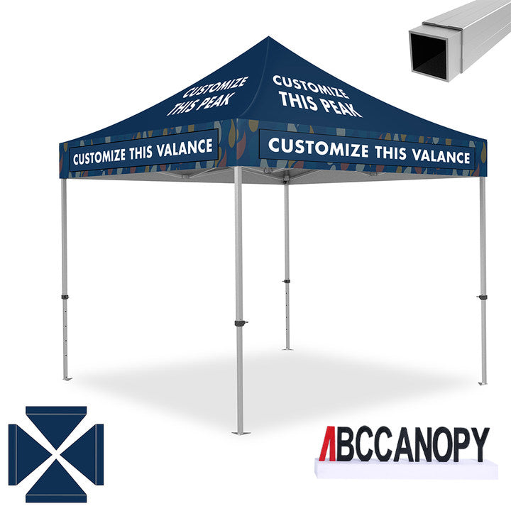 ABCCANOPY S1/S2/S3 Professional Super Duty Aluminum 10x10 Custom Canopy Tent