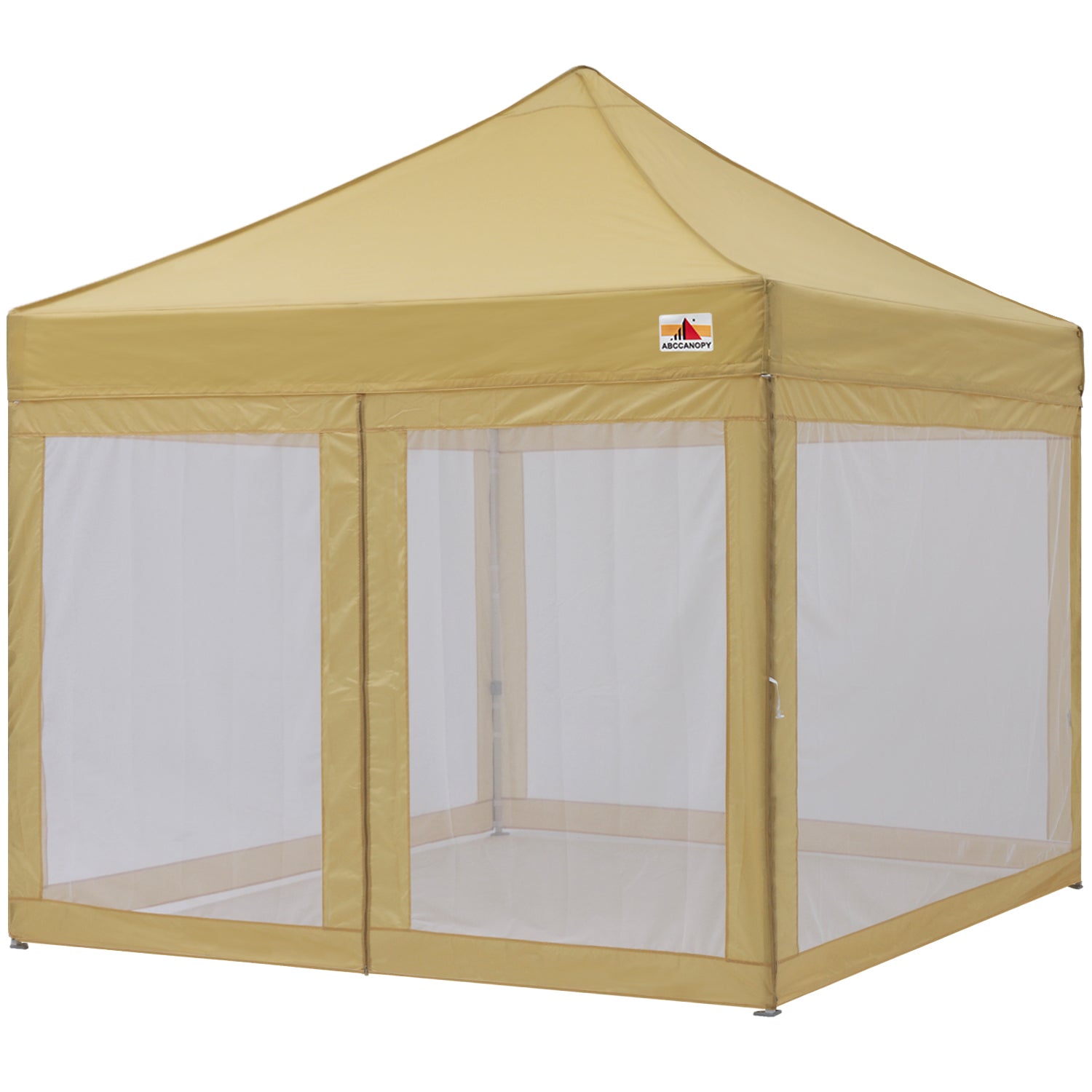 ABCCANOPY S1 Commercial Easy Set-up Portable 10x10 Canopy with Mesh Walls