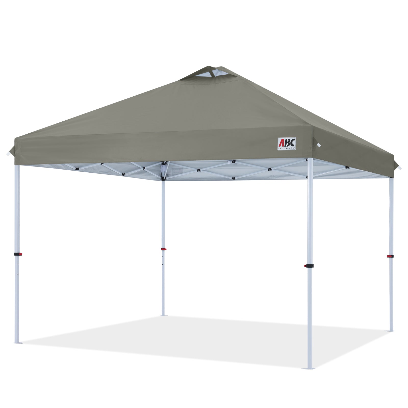 ABCCANOPY Durable Easy Pop up Canopy Tent 10x10 with LED Lights