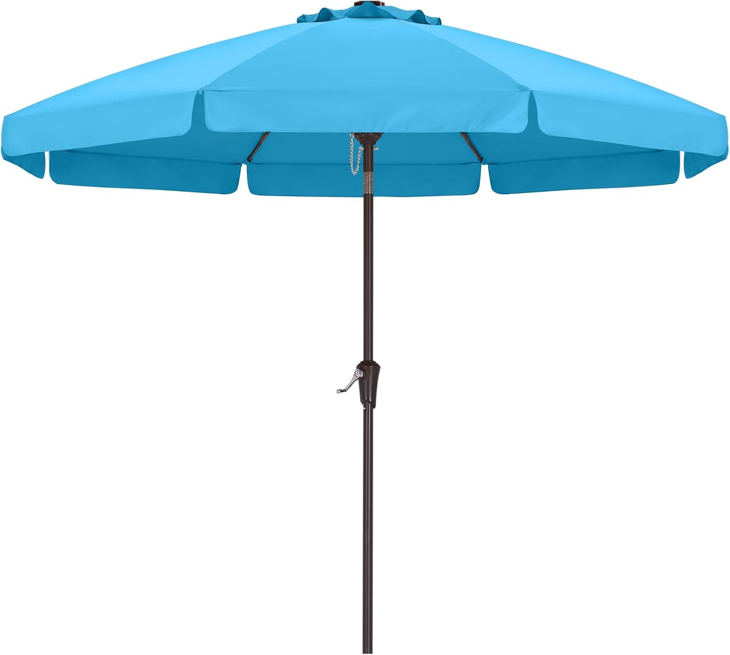 ABCCANOPY Outdoor Market Umbrella with Tilt & Crank for Patio Pool 7.5FT, 9FT, 10FT