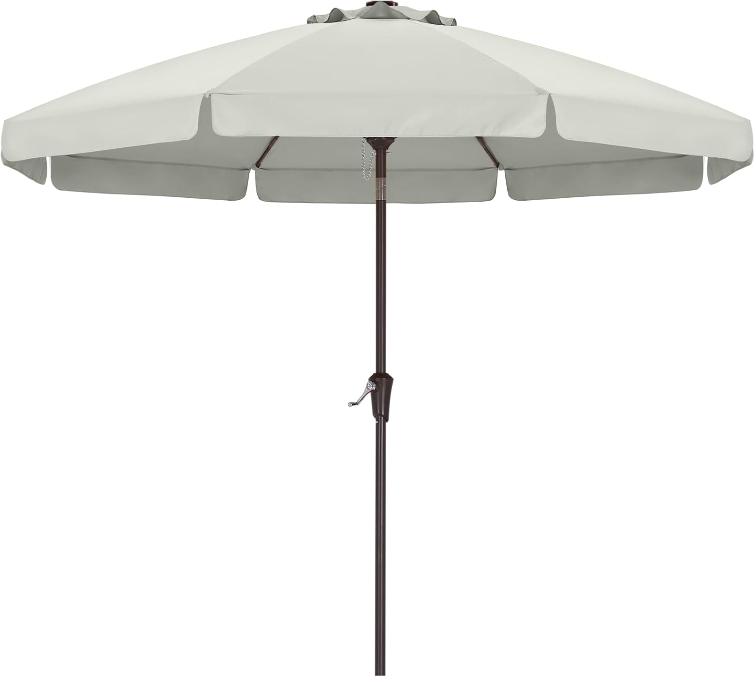 ABCCANOPY Outdoor Market Umbrella with Tilt & Crank for Patio Pool 7.5FT, 9FT, 10FT