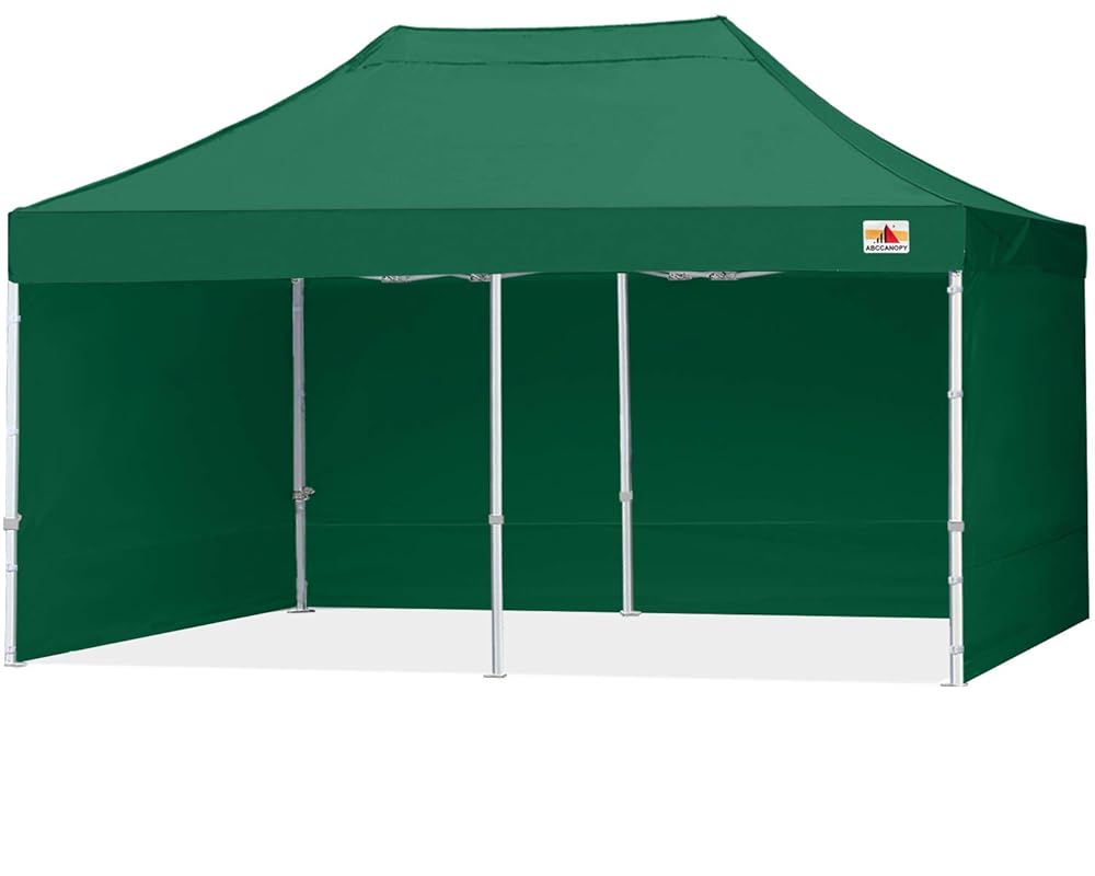 ABCCANOPY S1 Commercial Pop Up 10x10/10x15/10x20 Canopy Tent with Sidewalls