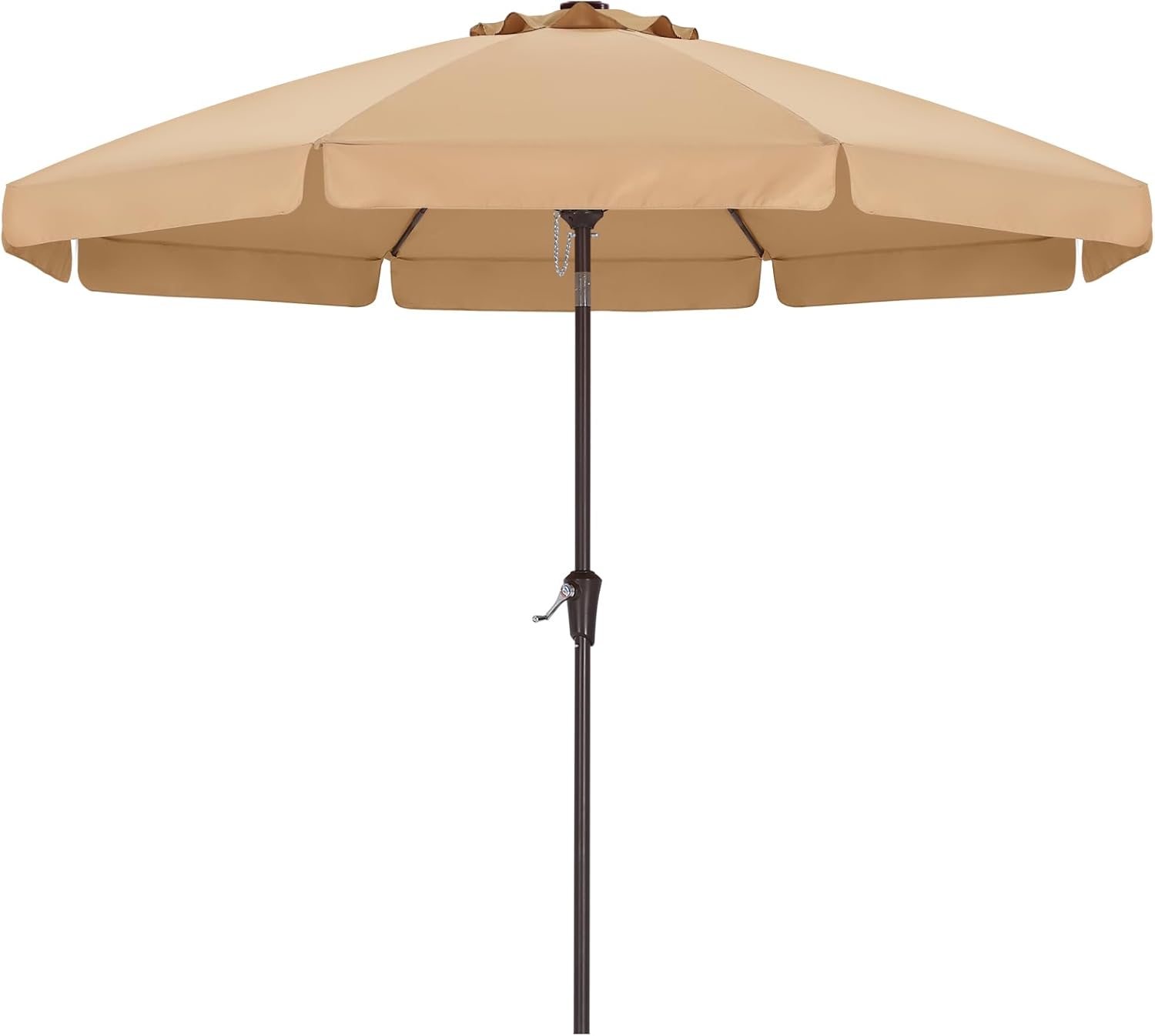 ABCCANOPY Outdoor Market Umbrella with Tilt & Crank for Patio Pool 7.5FT, 9FT, 10FT