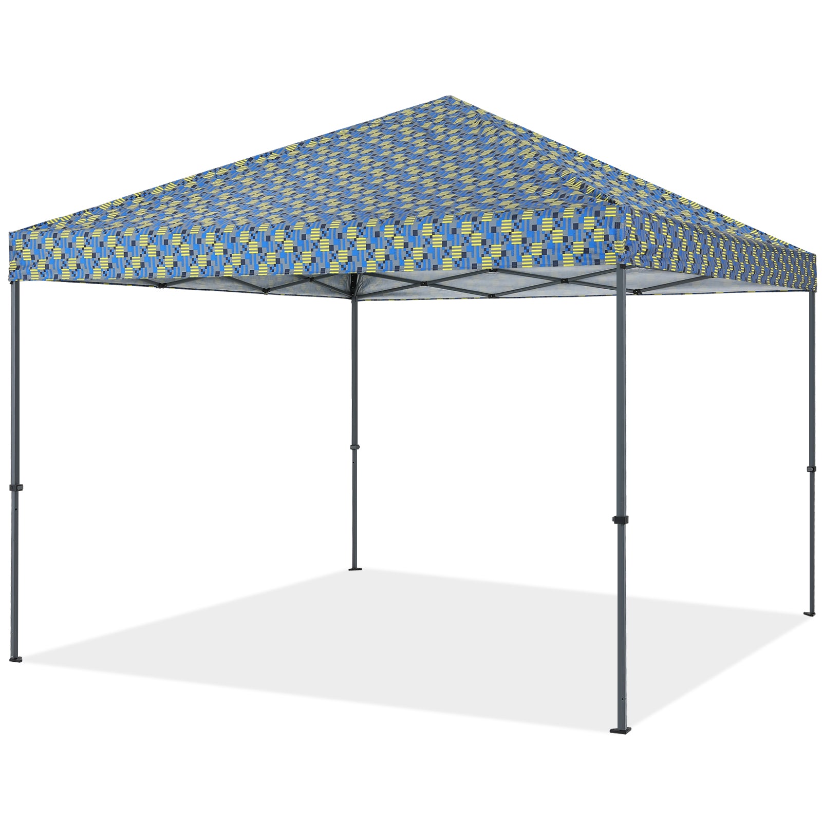 ABCCANOPY Outdoor Easy Pop up 10x10 Camping Canopy Tent With Graphic Print