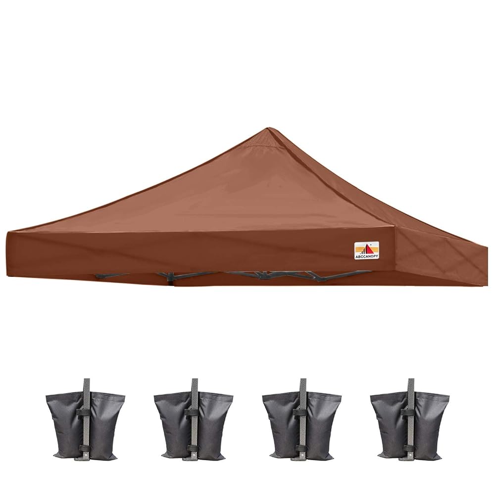 ABCCANOPY Top cover for 8x8 canopy(4 extra weight bags)