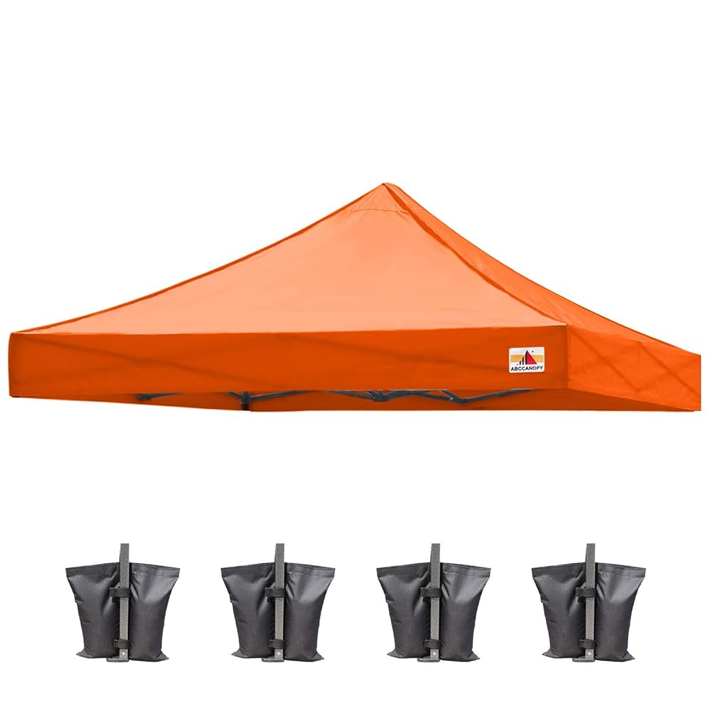 ABCCANOPY Top cover for 8x8 canopy(4 extra weight bags)