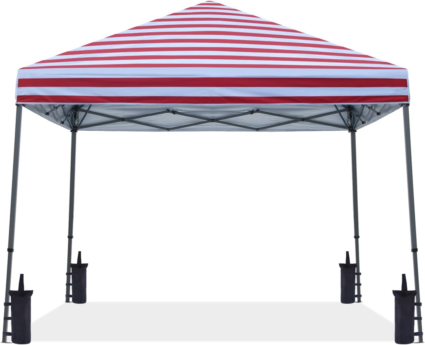 ABCCANOPY Outdoor Stable Easy Pop up 12x12/10x10/8x8 Camping Canopy Tent