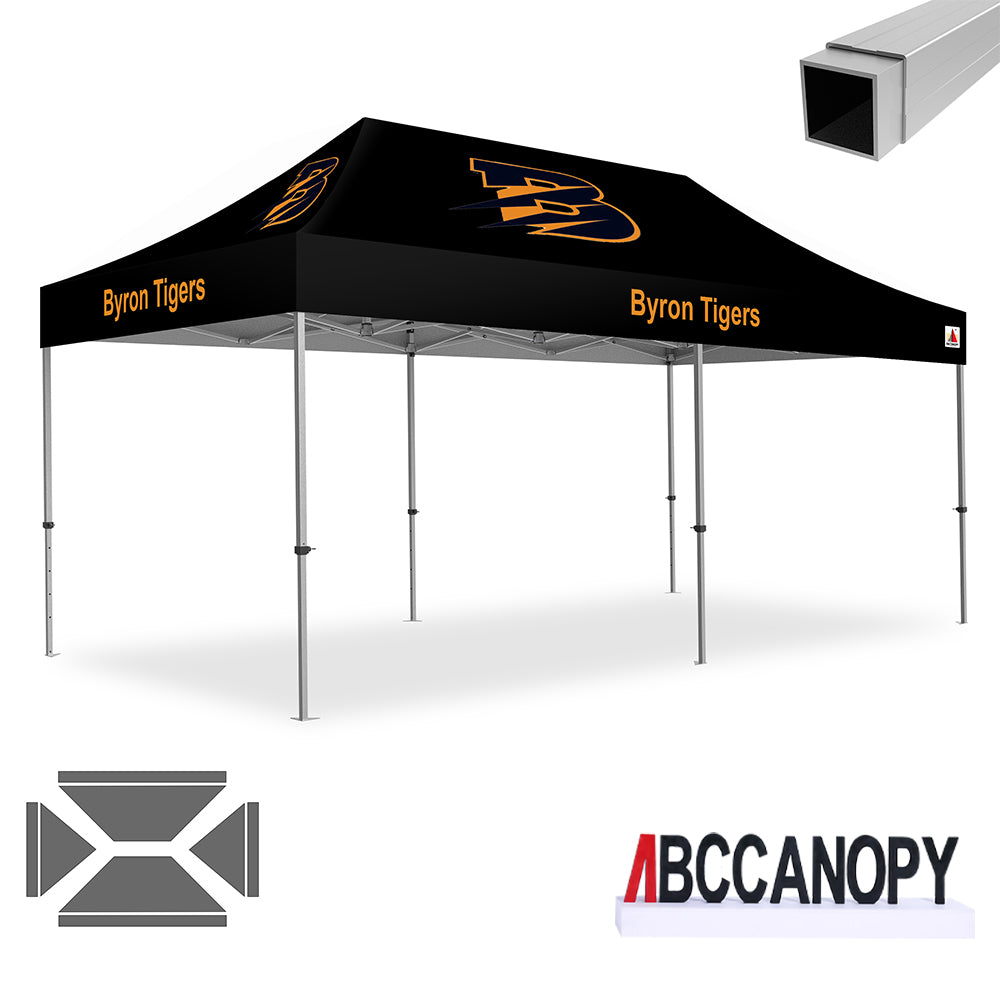 ABCCANOPY Custom Canopy Tent 10x10/10x15/10x20 Aluminum Pop Up Shelter (S3 Professional)