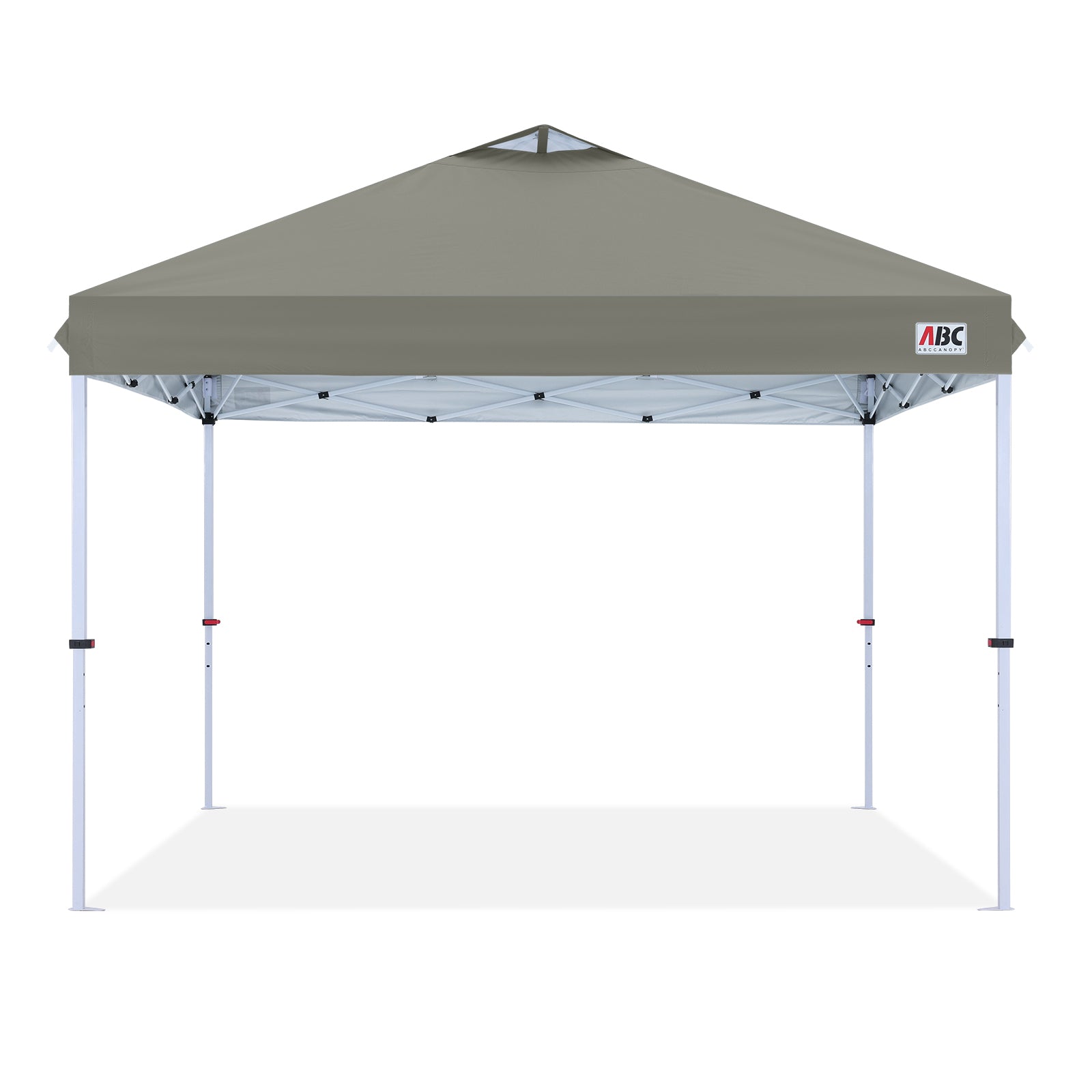 ABCCANOPY Durable Easy Pop up Canopy Tent 10x10 with LED Lights