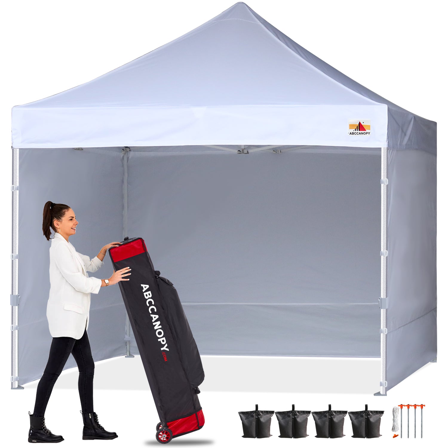 ABCCANOPY S2 Premium Heavy Duty 10x10/10x15/10x20 Canopy Tent with Sidewalls