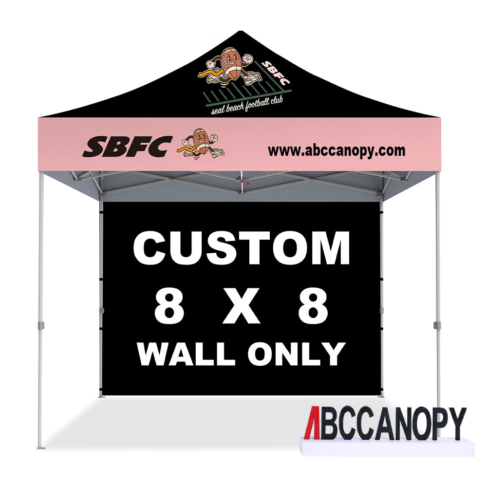 ABCCANOPY Custom Sidewall Canopy 8x8/10x10/10x15/10x20 (1pc)