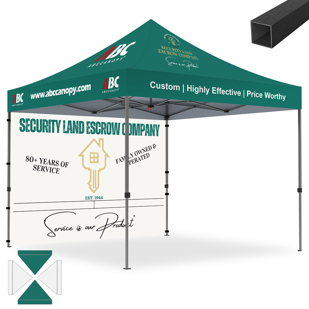 ABCCANOPY Custom Canopy Tent 10x10/10x15/10x20 Brand Union (S1 & S2 Premium)