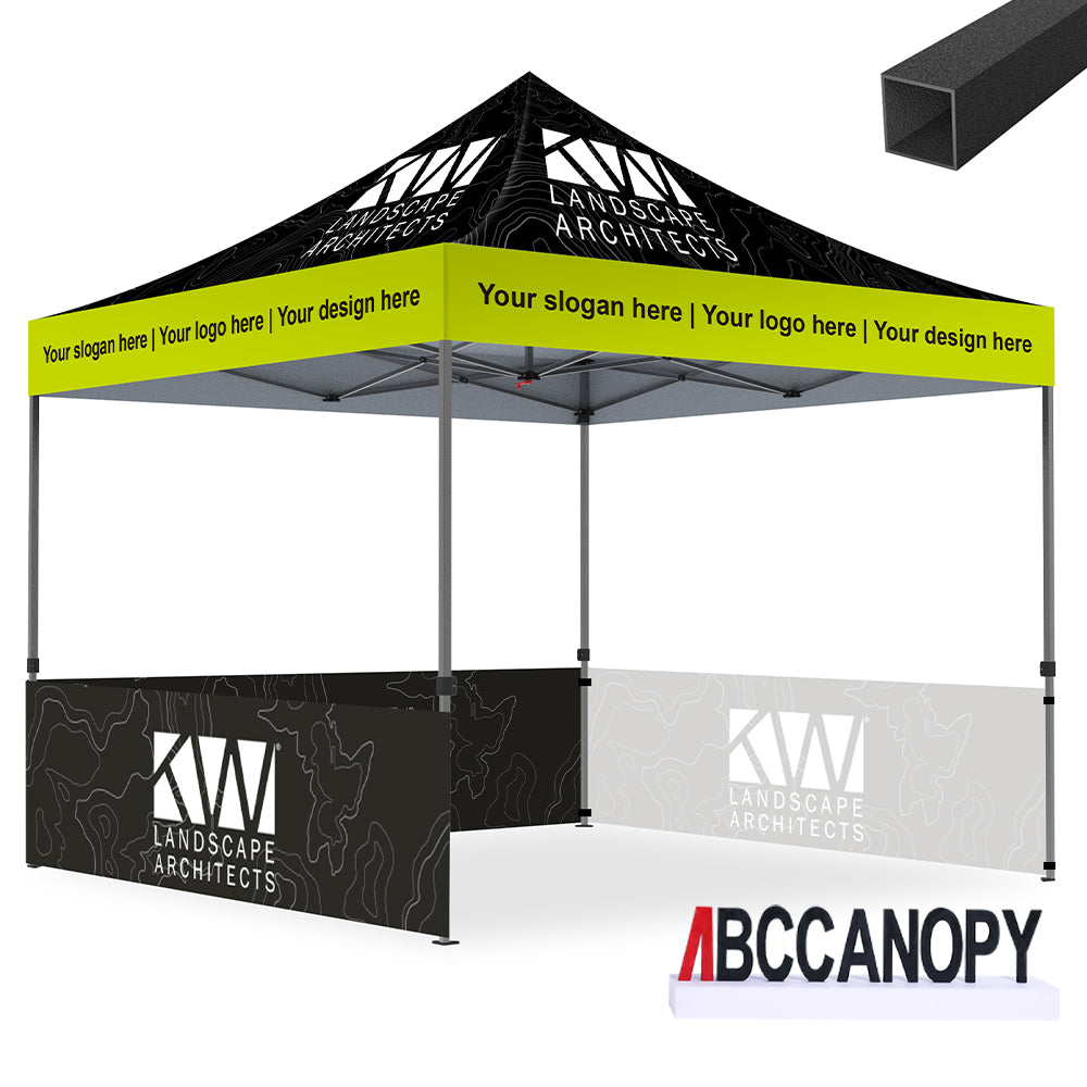 ABCCANOPY S1/S2/S3 Professional Super Duty Aluminum 10x10 Custom Canopy Tent