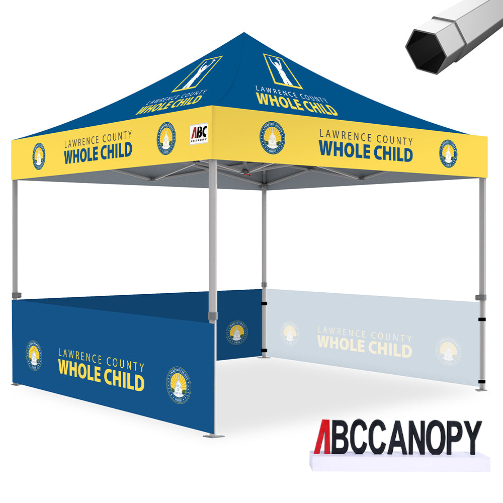 ABCCANOPY S1/S2/S3 Professional Super Duty Aluminum 10x10 Custom Canopy Tent