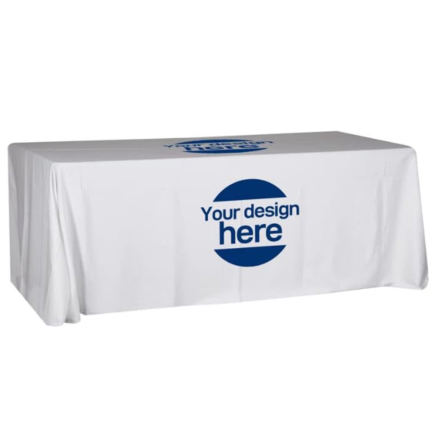 ABCCANOPY Custom Personalized Table Cover with Business Logo Text 4FT/6FT/8FT