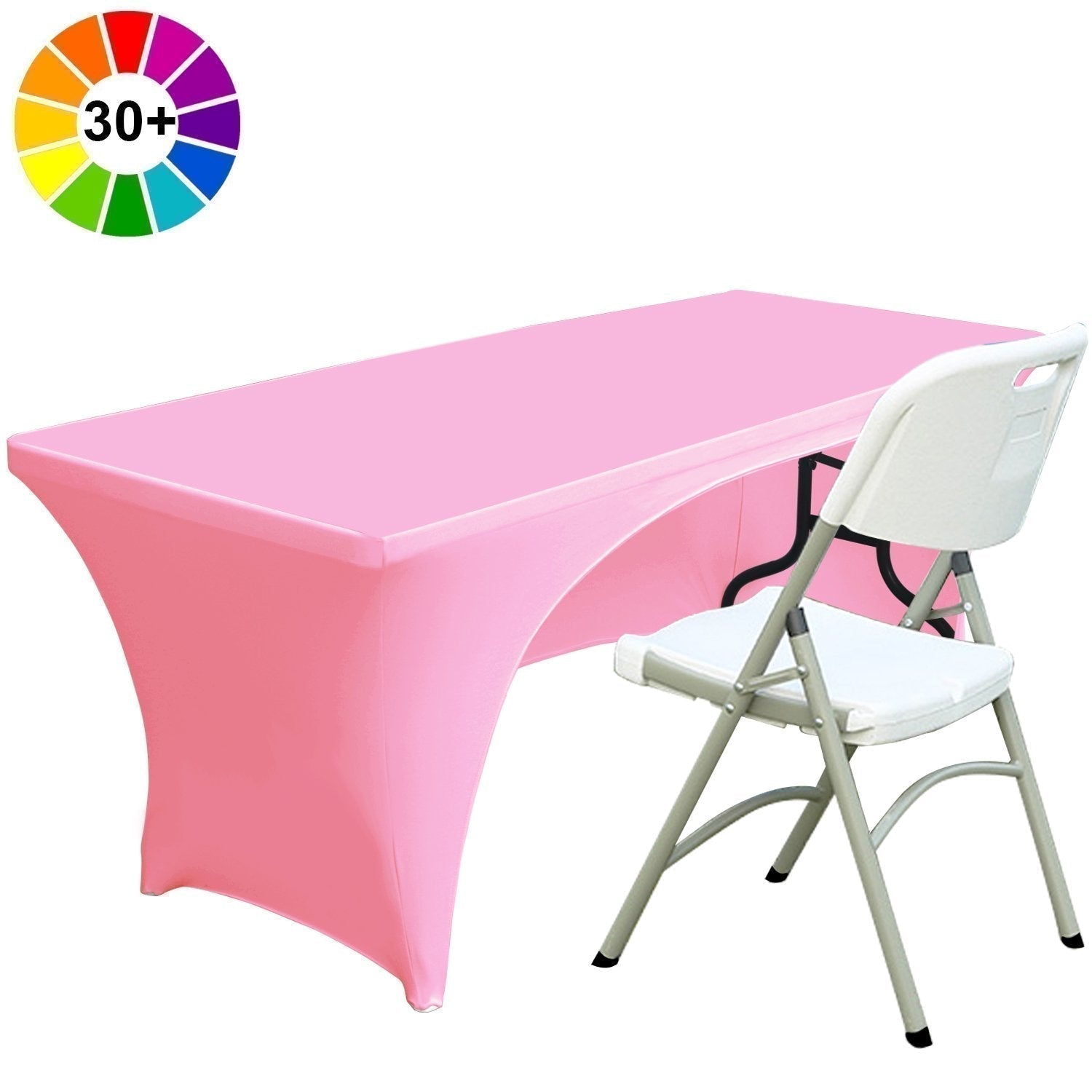 ABCCANOPY Spandex Table Cover Fitted Polyester Tablecloth (Incomplete encirclement)