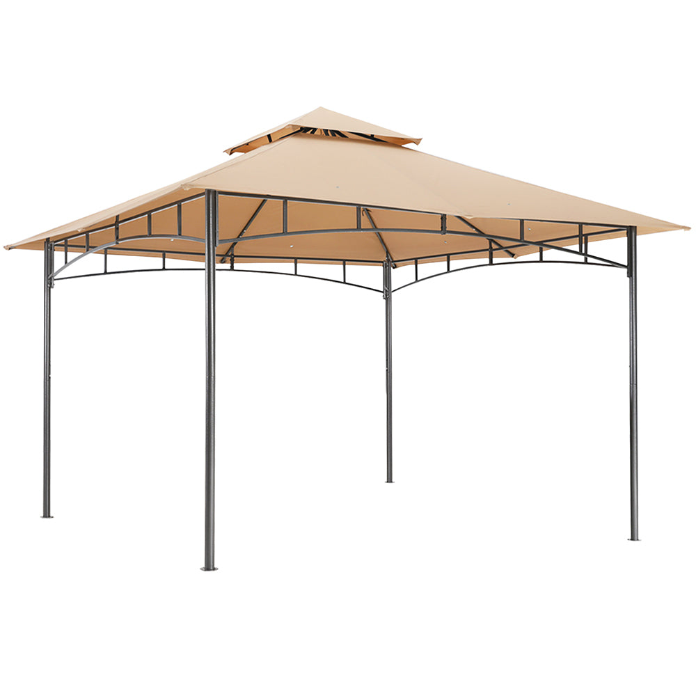 ABCCANOPY Outdoor Double Tier Patio Gazebo 8x8/10x10/10x12 For Garden