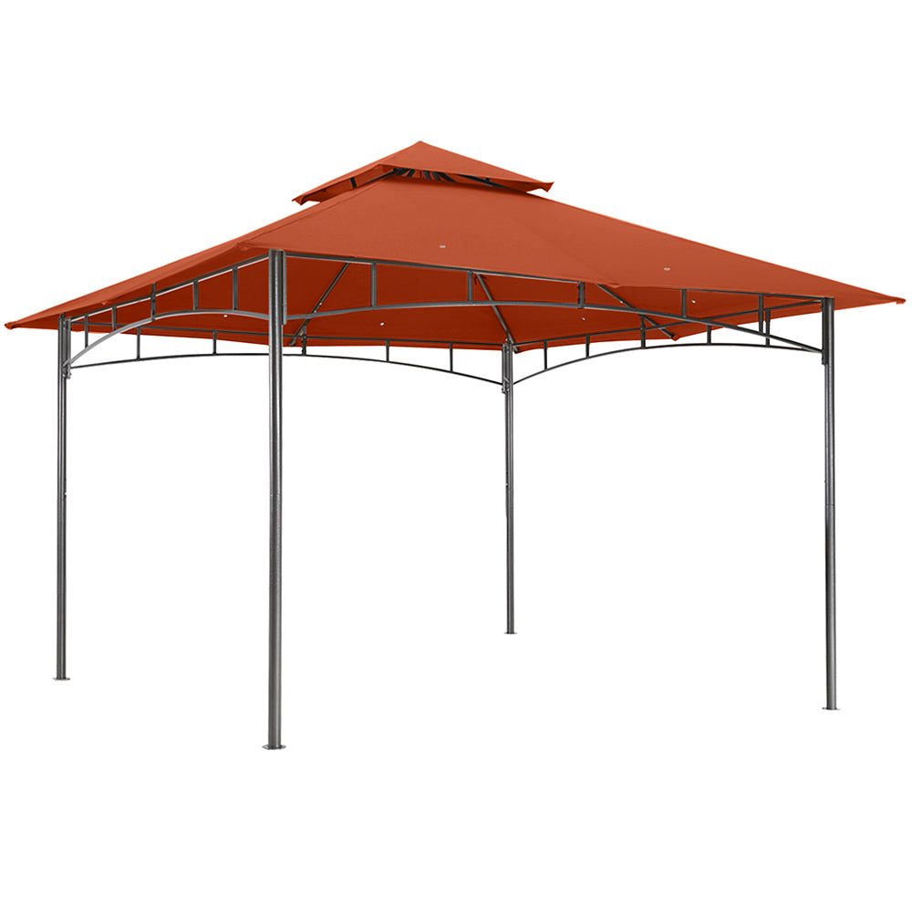 ABCCANOPY Outdoor Double Tier Patio Gazebo 8x8/10x10/10x12 For Garden