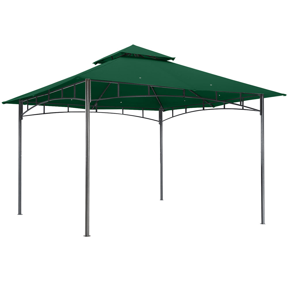 ABCCANOPY Outdoor Double Tier Patio Gazebo 8x8/10x10/10x12 For Garden