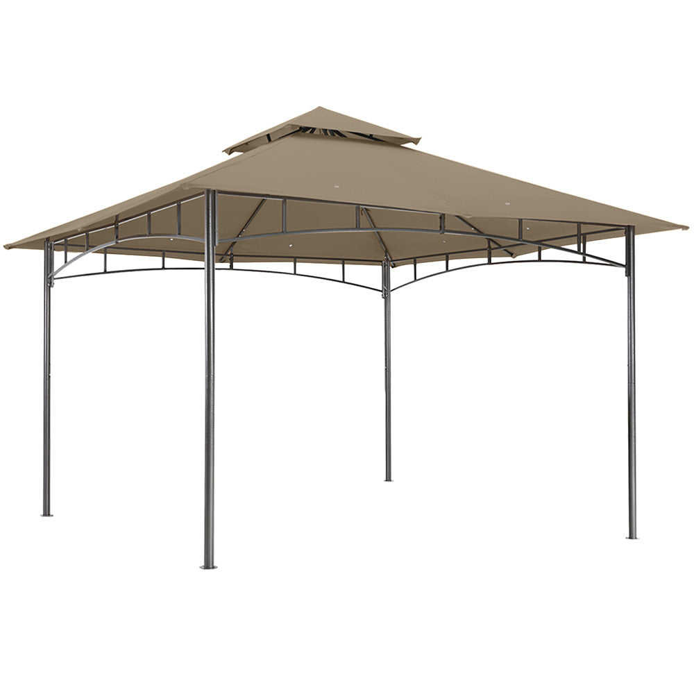 ABCCANOPY Outdoor Double Tier Patio Gazebo 8x8/10x10/10x12 For Garden