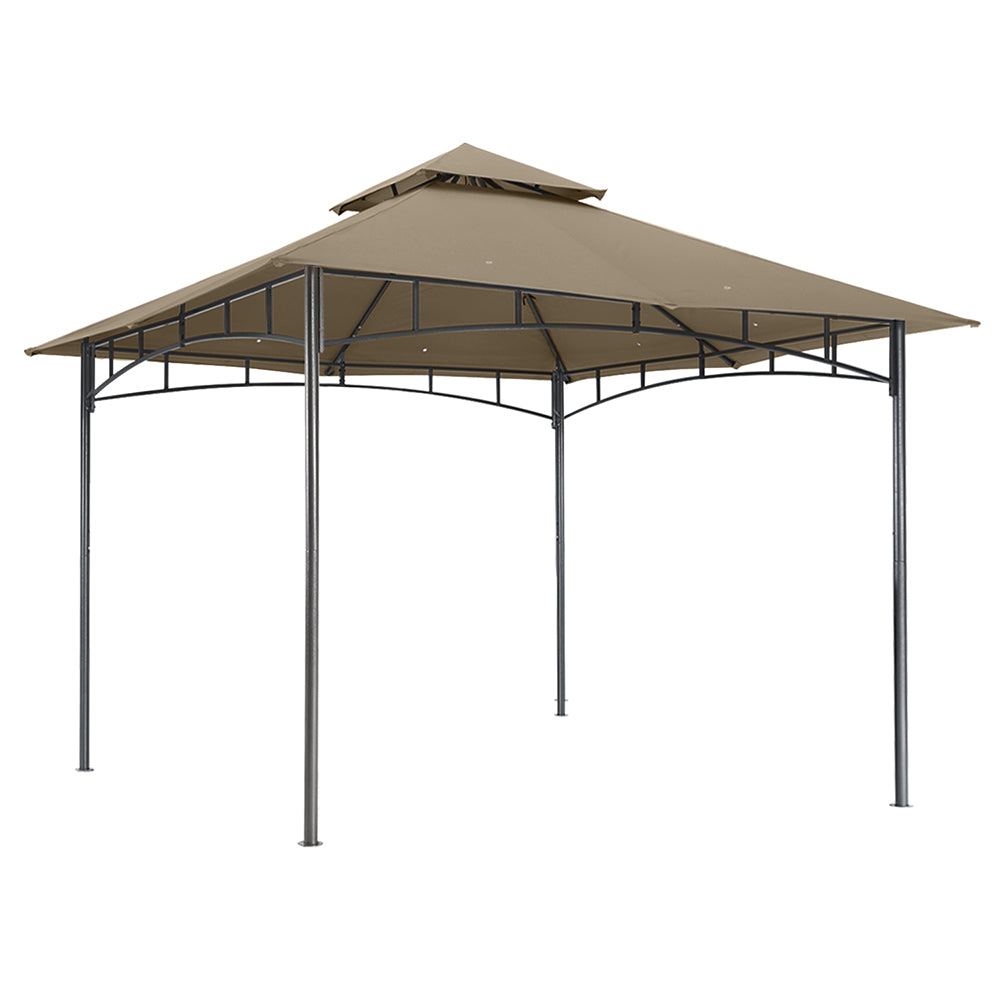 ABCCANOPY Outdoor Double Tier Patio Gazebo 8x8/10x10/10x12 For Garden