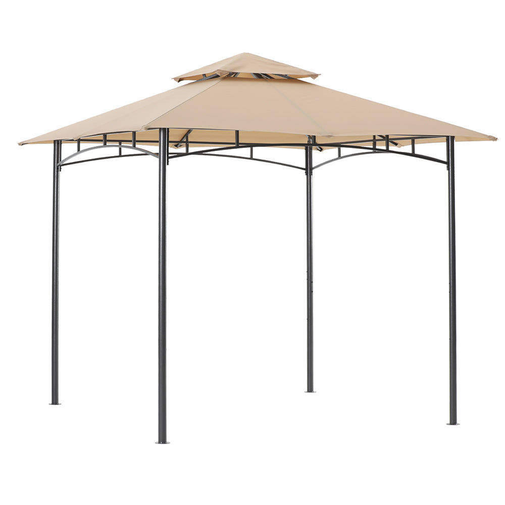 ABCCANOPY Outdoor Double Tier Patio Gazebo 8x8/10x10/10x12 For Garden