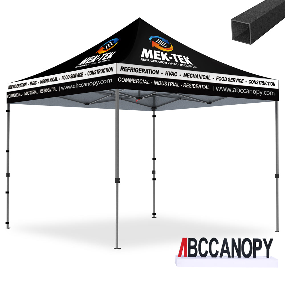 ABCCANOPY Custom Canopy Tent 10x10/10x15/10x20 Pop Up Shelter (S1 Commercial)