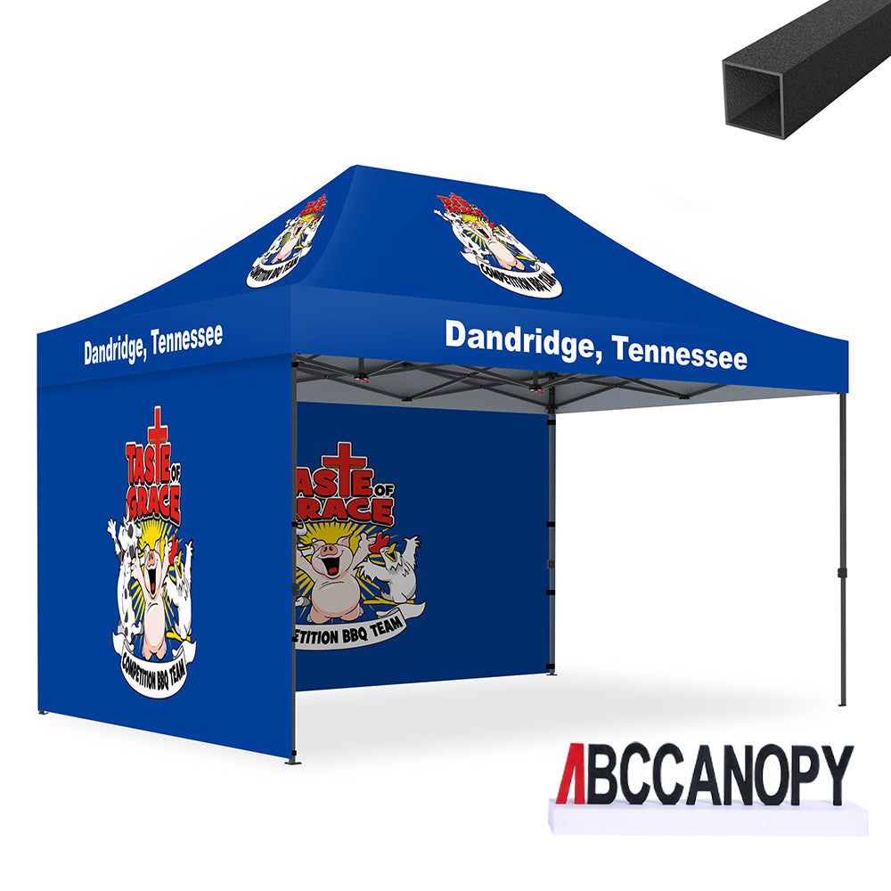 ABCCANOPY Custom Canopy Tent 10x10/10x15/10x20 Pop Up Shelter (S1 Commercial)