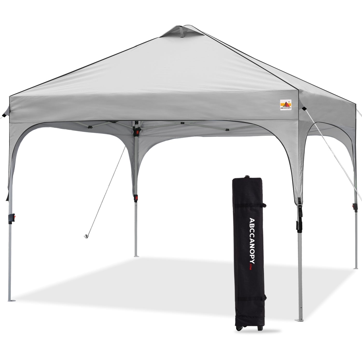 ABCCANOPY Instant Pop-Up Canopy for Camping & Beach 6.6x6.6, 8x8, 10x10