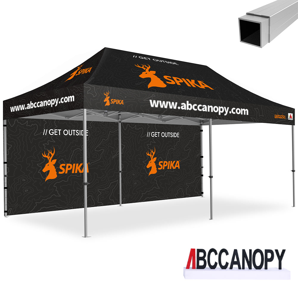 ABCCANOPY Custom Canopy Tent 10x10/10x15/10x20 Aluminum Pop Up Shelter (S3 Professional)