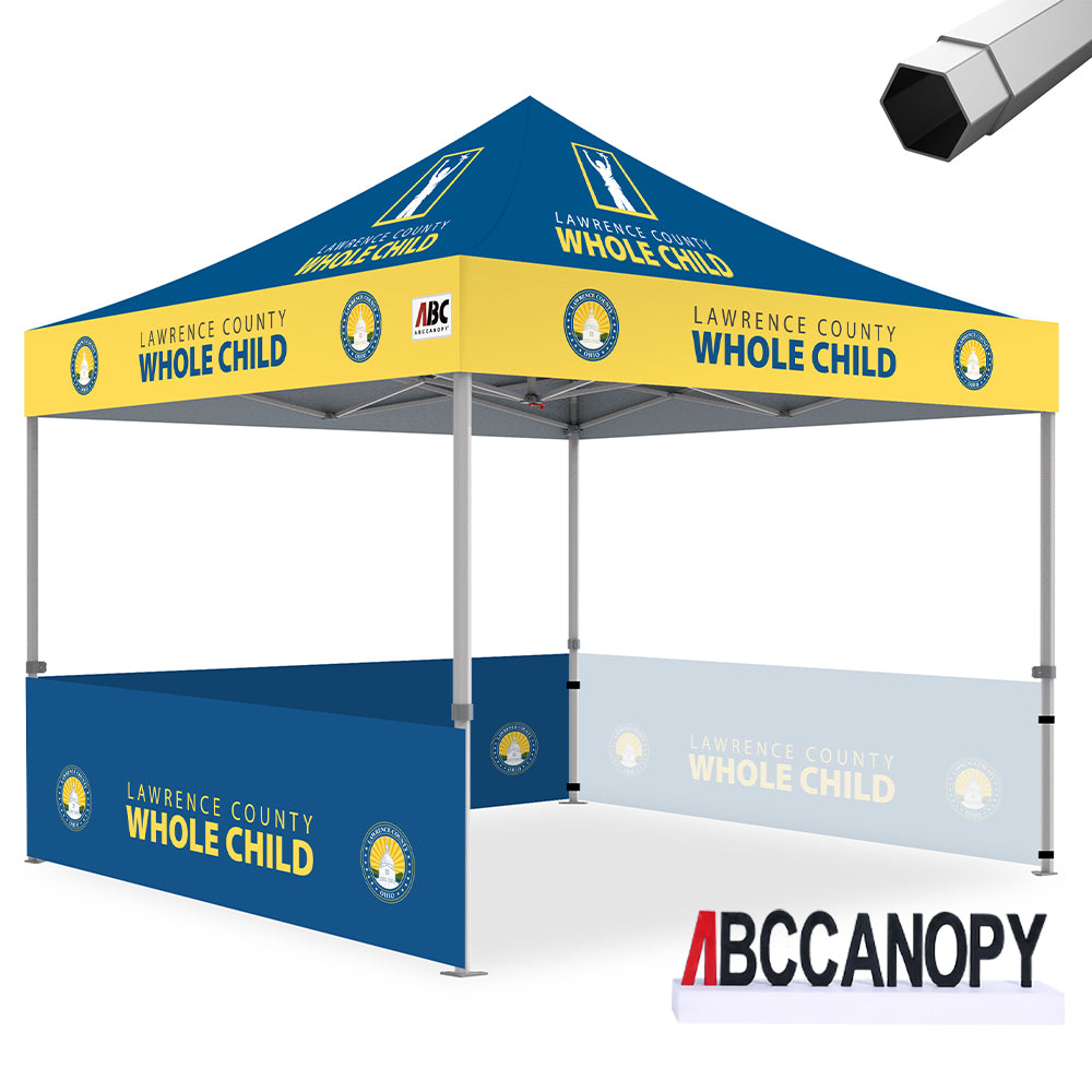 ABCCANOPY S1/S2/S3 Professional Super Duty Aluminum 10x10 Custom Canopy Tent