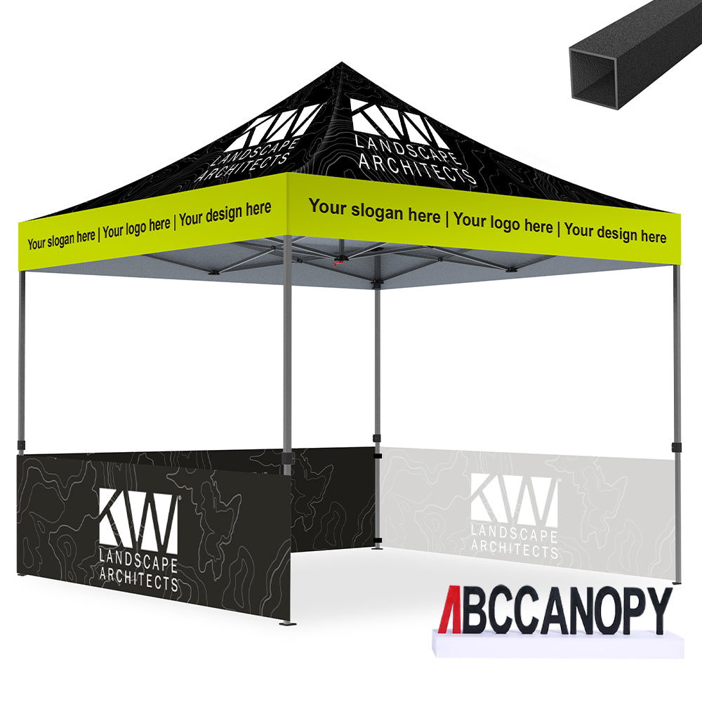 ABCCANOPY S1/S2/S3 Professional Super Duty Aluminum 10x10 Custom Canopy Tent