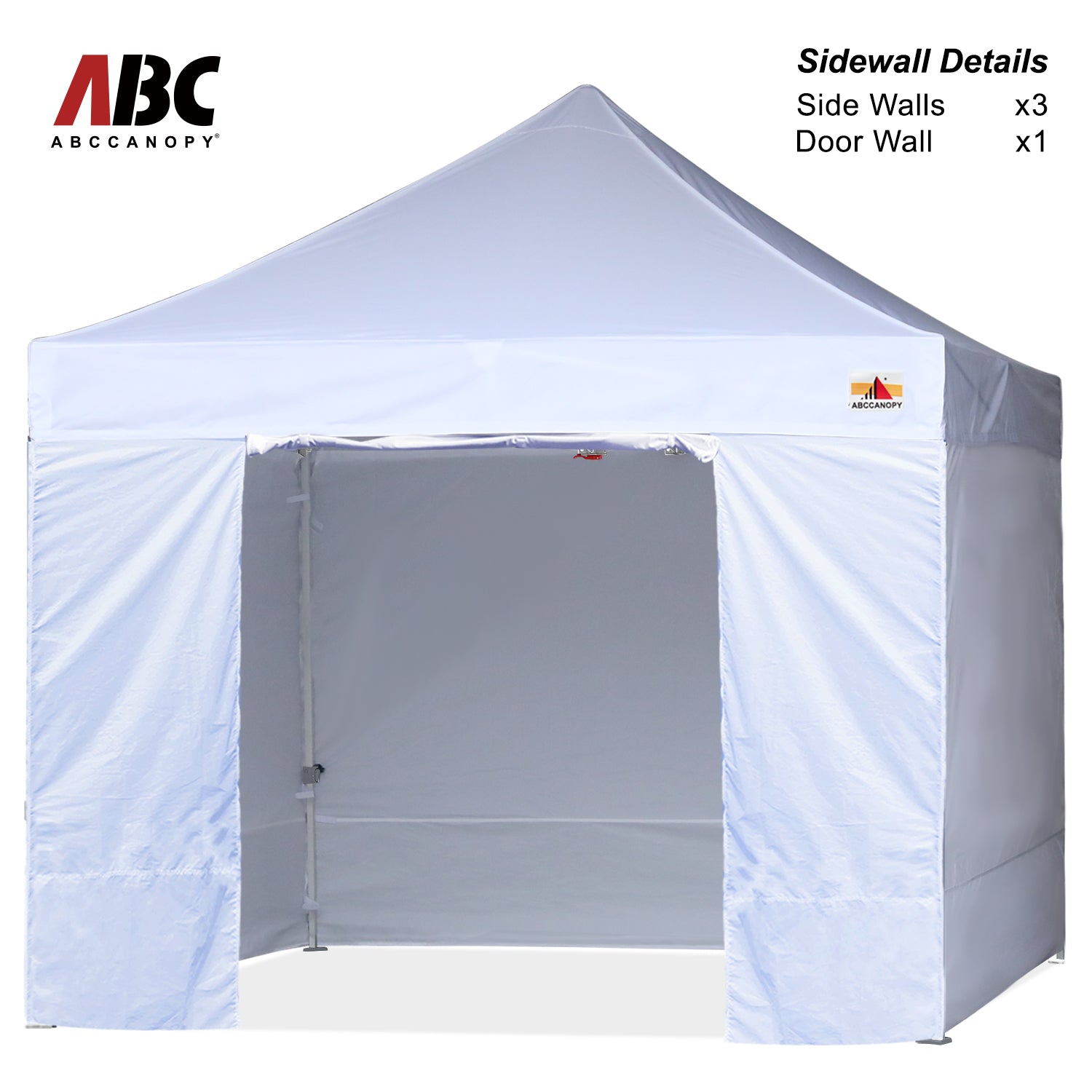 ABCCANOPY S1 Commercial Pop Up 8x8/8x12/8x16 Canopy Tent with Sidewalls