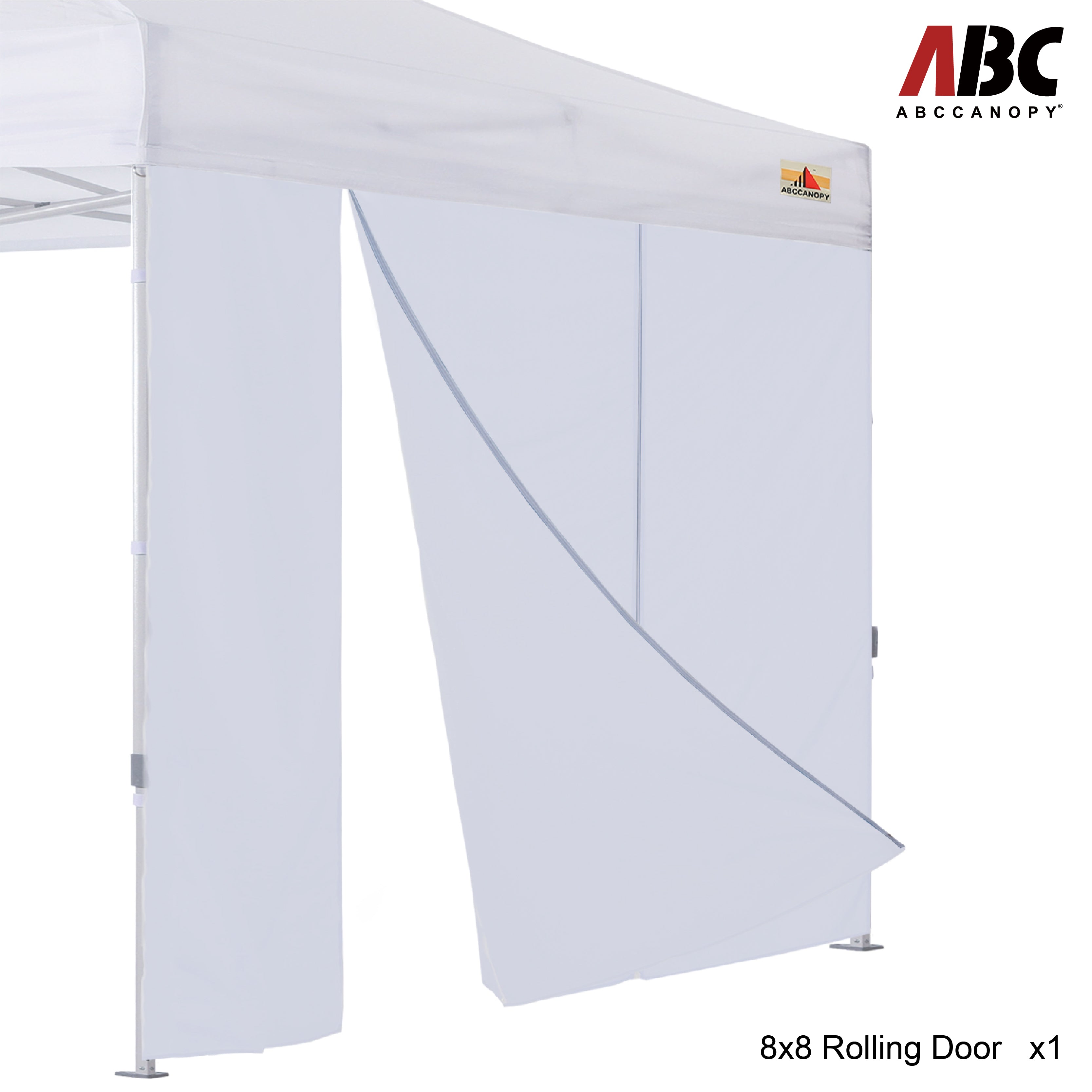 ABCCANOPY Canopy Rolling Door with Zipper8x8/10x10/10x15 (1pc)