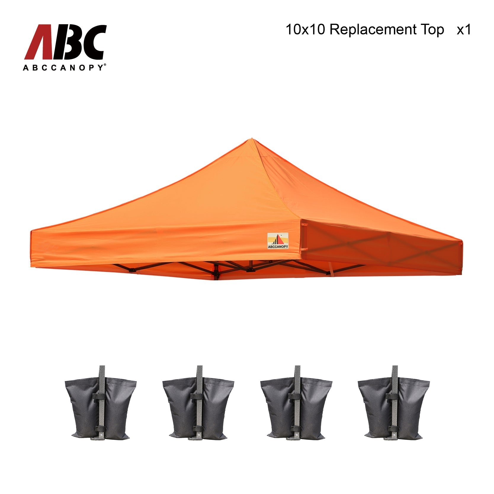 ABCCANOPY Replacement Top Cover for 8x8/10x10/10x15/10x20 Pop Up Canopy