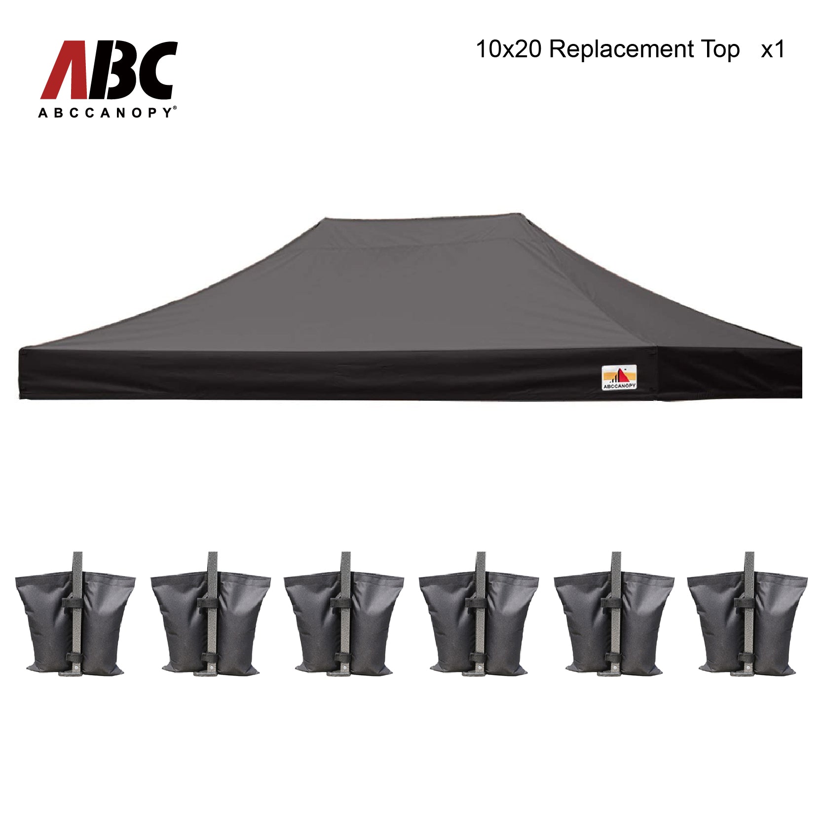 ABCCANOPY Replacement Top Cover for 8x8/10x10/10x15/10x20 Pop Up Canopy