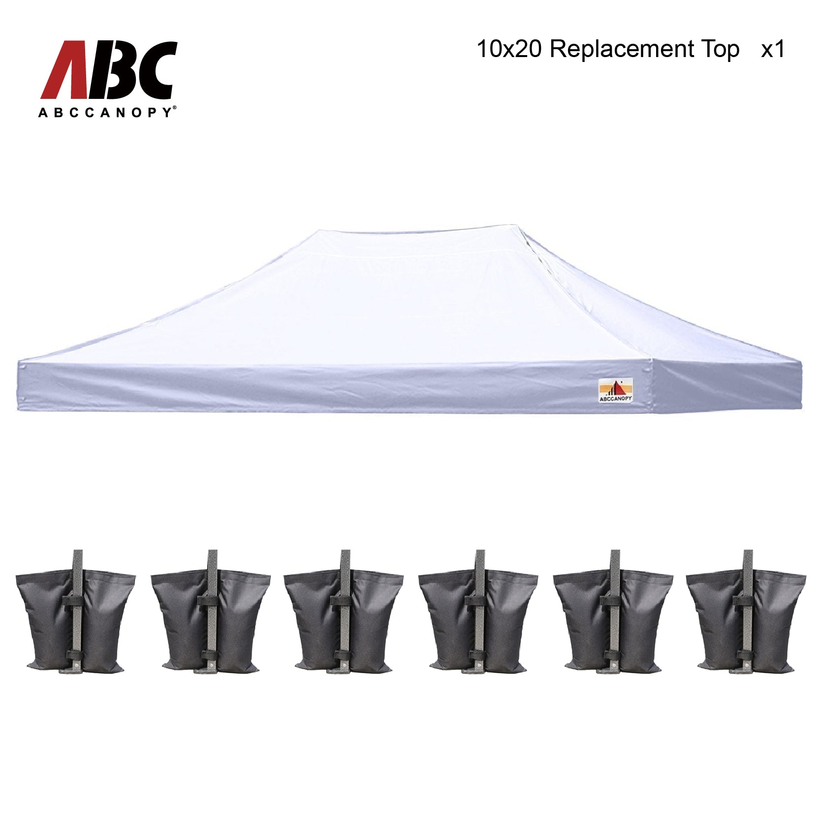 ABCCANOPY Replacement Top Cover for 8x8/10x10/10x15/10x20 Pop Up Canopy