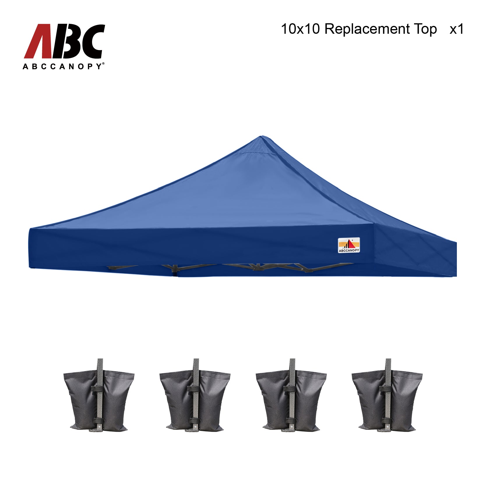 ABCCANOPY Replacement Top Cover for 8x8/10x10/10x15/10x20 Pop Up Canopy