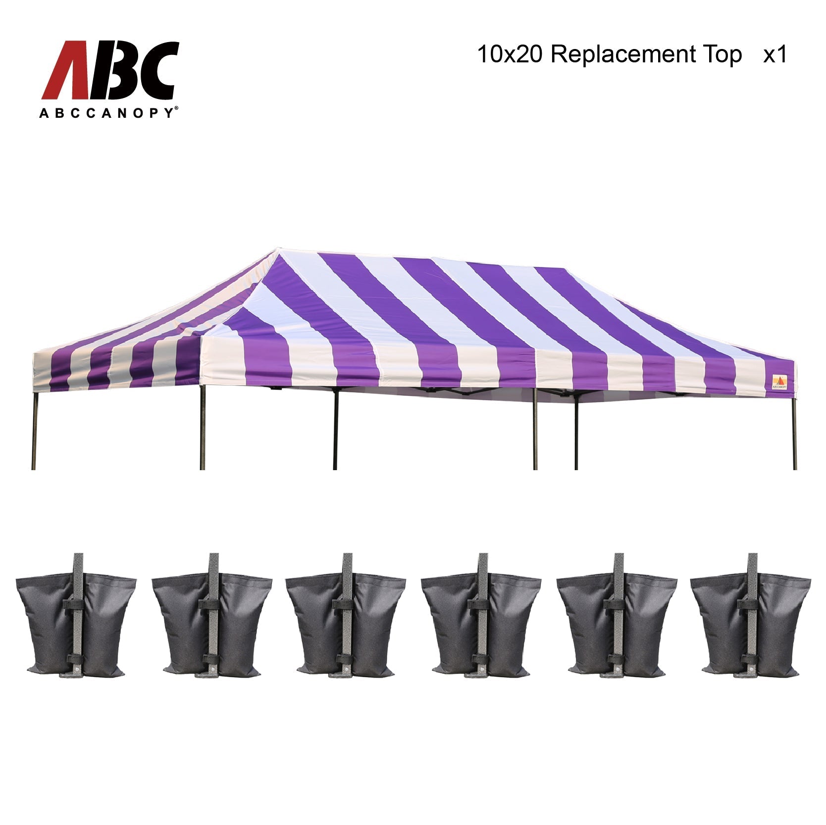 ABCCANOPY Replacement Top Cover for 8x8/10x10/10x15/10x20 Pop Up Canopy